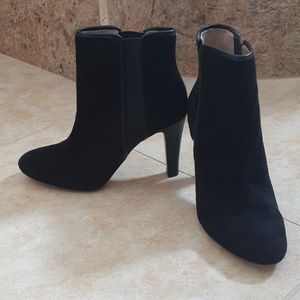 Banana Republic Suede High Heel Bootie